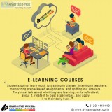 Development in E-learning courses