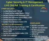 IT Management and Cyber security Live online Training and Certif