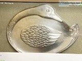 Vintage Aluminum Goose Platter