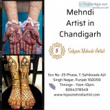 Mehndi artist in chandigarh