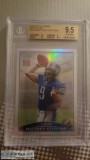 2009 TOPPS CHROME REFRACTORS MATTHEW STAFFORD RC BGS 9.5