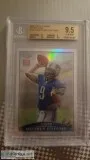 2009 TOPPS CHROME REFRACTORS MATTHEW STAFFORD RC BGS 9.5