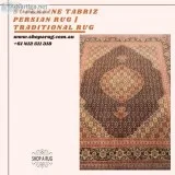 Superfine Tabriz Persian Rug  Traditional Rug