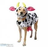 Happy Cow Dog and Cat Costume