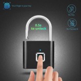 Shop for Zinc Alloy Metal Fingerprint Padlock ShoppySanta