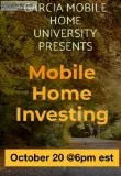 Mobile Home Investing webinar