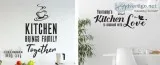 Kitchen Wall Stickers Quotes in the Huetion UK