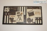 cinema film movie theme wall frame
