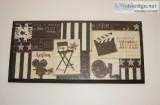 cinema film movie theme wall frame