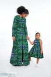 DADA AFRICAN PRINT KIDS DRESS