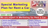 Special marketing plan for rent a car companies