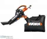 TRIVAC 3-in-1 Blower  Mulcher  Yard Vacuum with Metal Impeller (