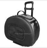 Tough-Shell Wheeled Collapsible Carrier- Black