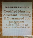 CDE is now providing Certified Nursing Assistant Programs