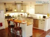 Get rid of dull kitchen with glazed maple cabinets