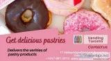 Pastry vending machine delivers the verities of pastry products
