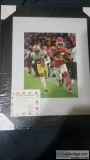 SUPERBOWL 54 CHIEFS VS 49ERS AUTOGRAPHS 8X10 PHOTO DAMIEN WILLIA