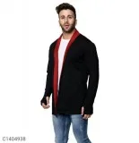 Cotton ChecksPrinted Full Sleeves Hoodie Shrug