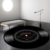 Novelty Area Rug - Vintage Record Design