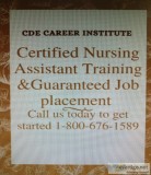 Certified Nursing Assistant training program are now being offer