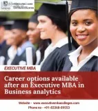 Career options available after an Executive MBA in Business anal