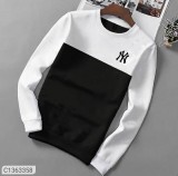 Nylon Color Block Full Sleeves T-Shirt