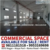 Godown Warehouse for Rent Lease in Mayapuri Delhi