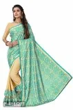 Bollywood Silk Cotton Sarees with Blouse Piece