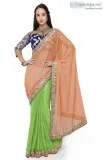 Buy the best Jute Silk Sarees from Mirraw latest collections