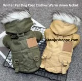 Winter Pet Dog Coat Clothes Warm down Jacket - Kaanjushoppe.com