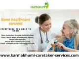 Home Caretaker services provider Company in Maharashtra  in best