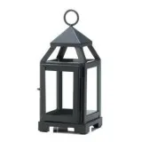 BLACK MINI CONTEMPORARY LANTERN 10018083