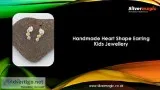 Handmade Heart Shape Earring Kids Jewellery