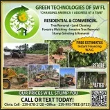 forestry mulching land clearing tree removal or trimming