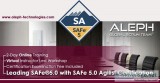 Leading SAFe® Certification  Virtual Instructor-Led Workshop 