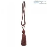 BEST TO BUY ONLINE RUBY BEADED BALL DECORATIVE TASSELS
