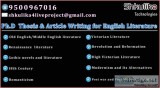 PhD Research Guidance - Old English Literature