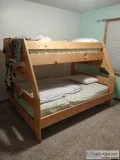 Bunk Bed  Full size Mattress for sale