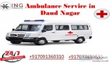 Best and Low-fare Ambulance Service in Daud Nagar by King