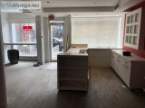 1300 sqft commercial space ground floor on St-Denis Plateau-Mont