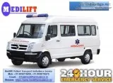 Get Best Medical Ground Ambulance Service in Koderma by Medilift
