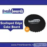 Scalloped Edge Cake Board