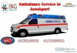 Economical Emergency Ambulance Service in Janakpuri