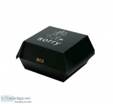 Custom Burger Boxes Wholesale for Packaging in Texas