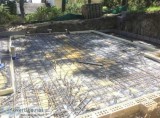 Infill Slab joints for surfaces to forestall termites