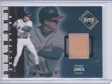 Chipper Jones 2002 Upper Deck Diamond Collection Game Used Bat (