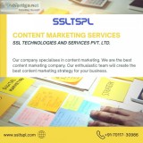 Content Marketing Services By SSLTSPL