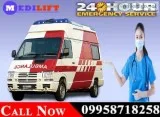 Medilift Road Ambulance Service in Ranchi - Highly Developed Sup