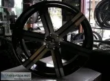 4 28 inch red sport wheels