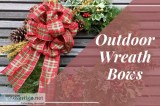 Buy Outdoor Christmas Bows - Holiday bows